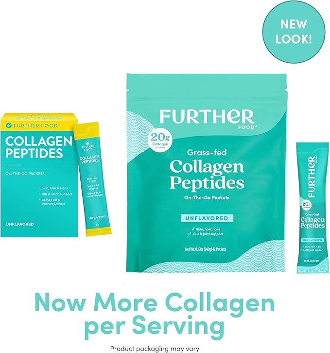 Further Food Unflavored Collagen Peptides Powder 1 & 3 Protein, 8.47 oz