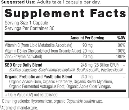 Probiotics for Immune Support by Ancient 30Ct for 25 Billion