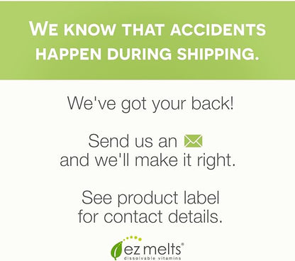 EZ Melts Dissolvable Multivitamin with Iron 1-Month Supply