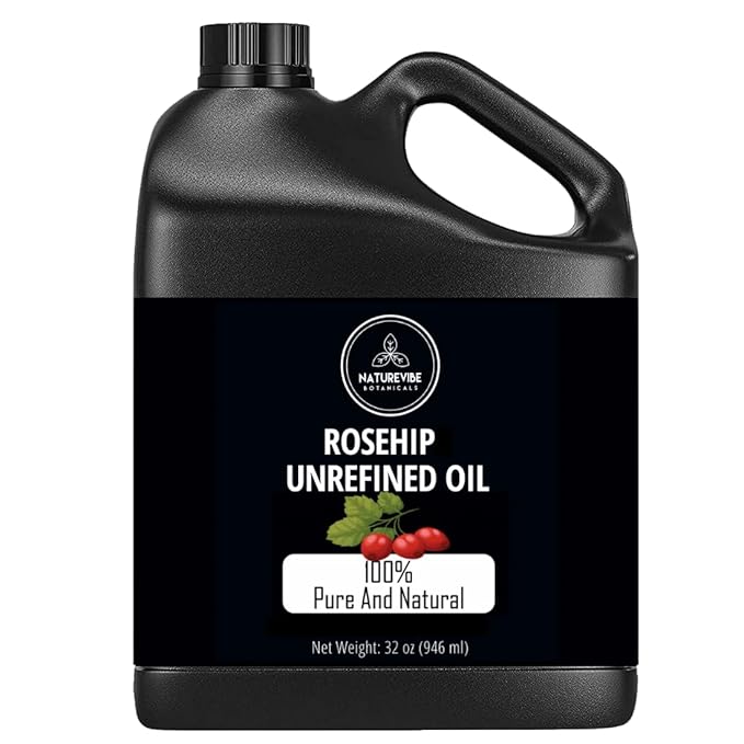Naturevibe Botanicals Rosehip Oil 32 Ounces 100% Pure