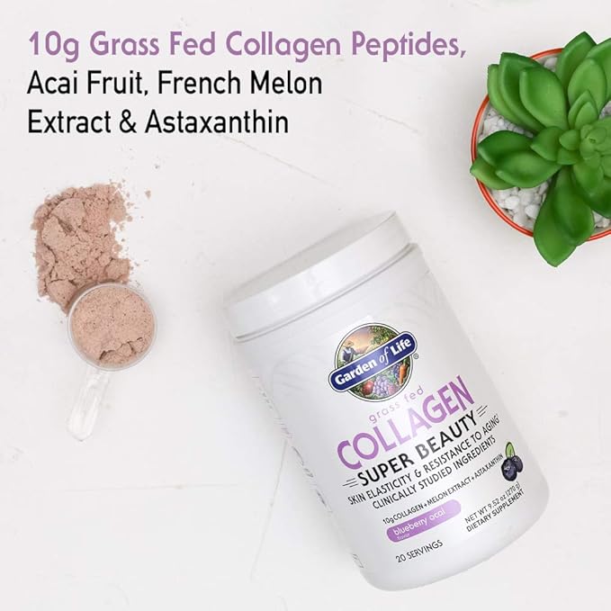 Garden of Life Grass Fed Collagen 20 Servings,