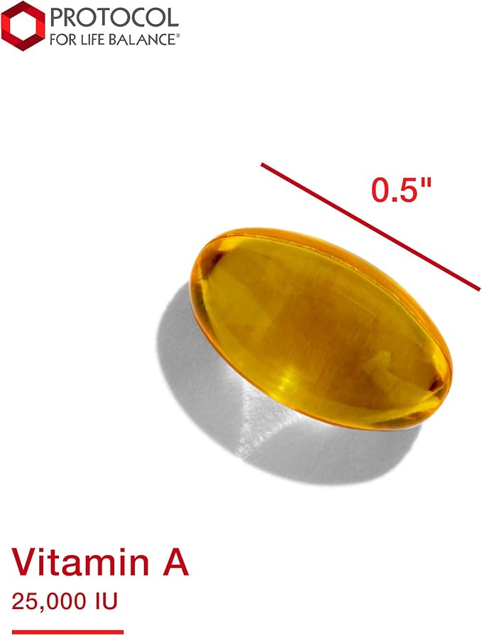 Protocol Vitamin A 25,000 IU 100 Softgels
