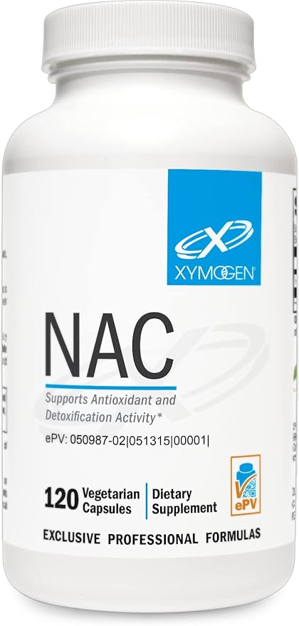 XYMOGEN NAC N-Acetyl-Cysteine 600mg (120 Capsules)