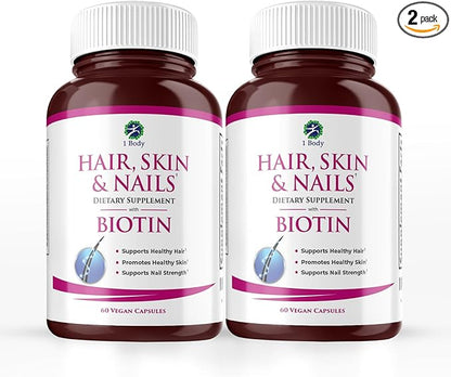 Hair Skin and Nails Vitamins 2 Pack 25 Other