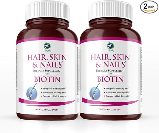 Hair Skin and Nails Vitamins 2 Pack 25 Other