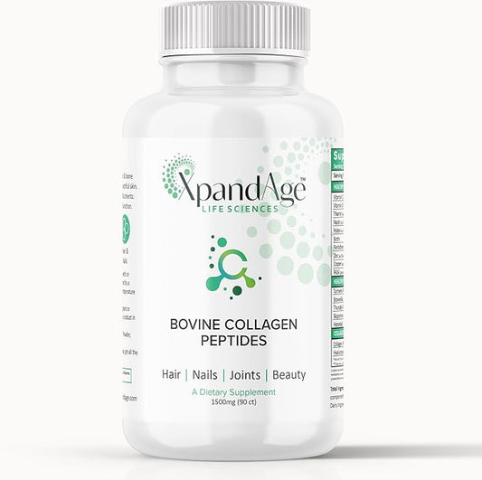 XpandAge's Bovine Collagen Peptides contain Biotin,