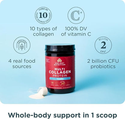 Ancient Nutrition Collagen Powder Protein (60 Servings,