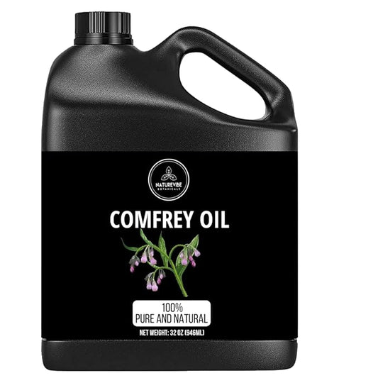 Naturevibe Botanicals Comfrey Oil 32 Ounces 100% Pure