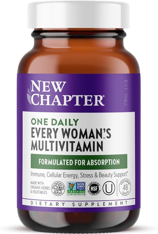 New Chapter Women's Multivitamin for Immune, 48 Count