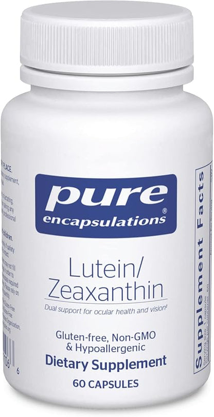 Pure Encapsulations Lutein & Zeaxanthin 60 Capsules