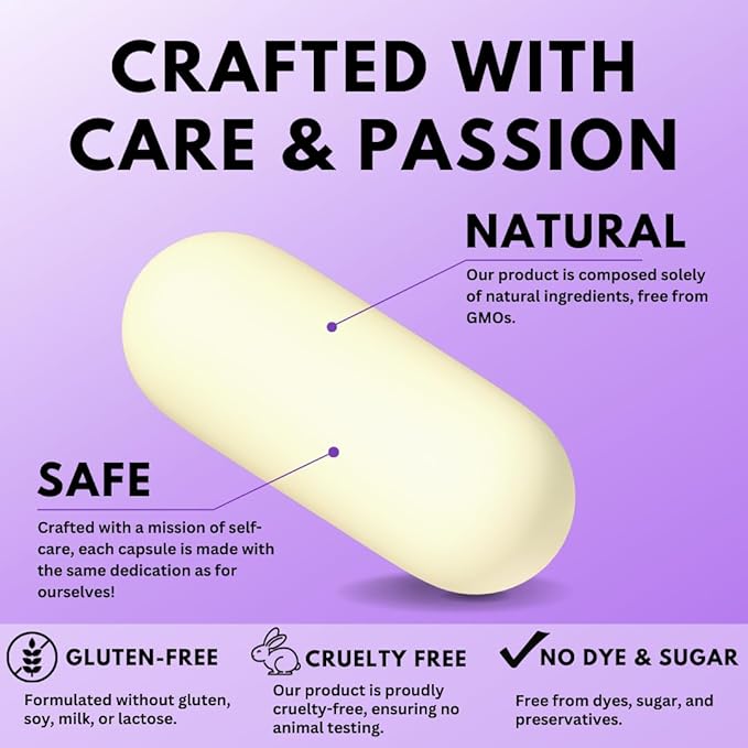 Biotin with Hyaluronic Acid, Collagen and 25000 mcg B1, B2, B2, B3, B3, B6, B6, B7 B7 Complex 60 Capsules