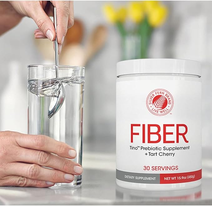 Tino Natural Gluten Free Prebiotic Fiber Supplement (1 Canister 15.9 Oz)