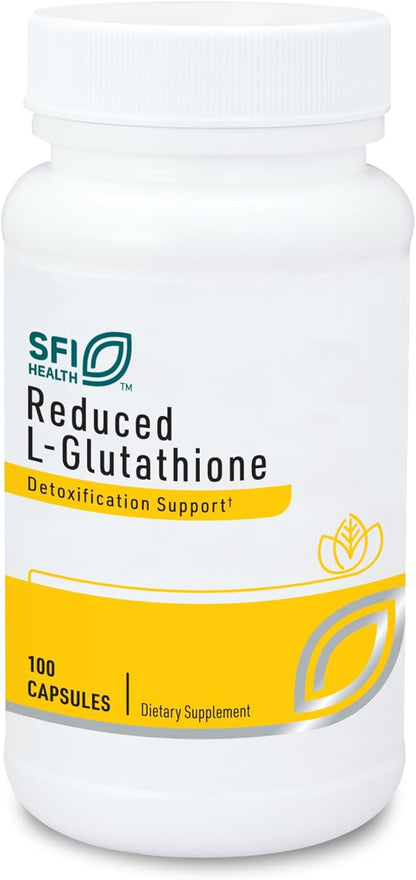 Klaire Labs Reduced L-Glutathione 150 Milligrams (100 Capsules)