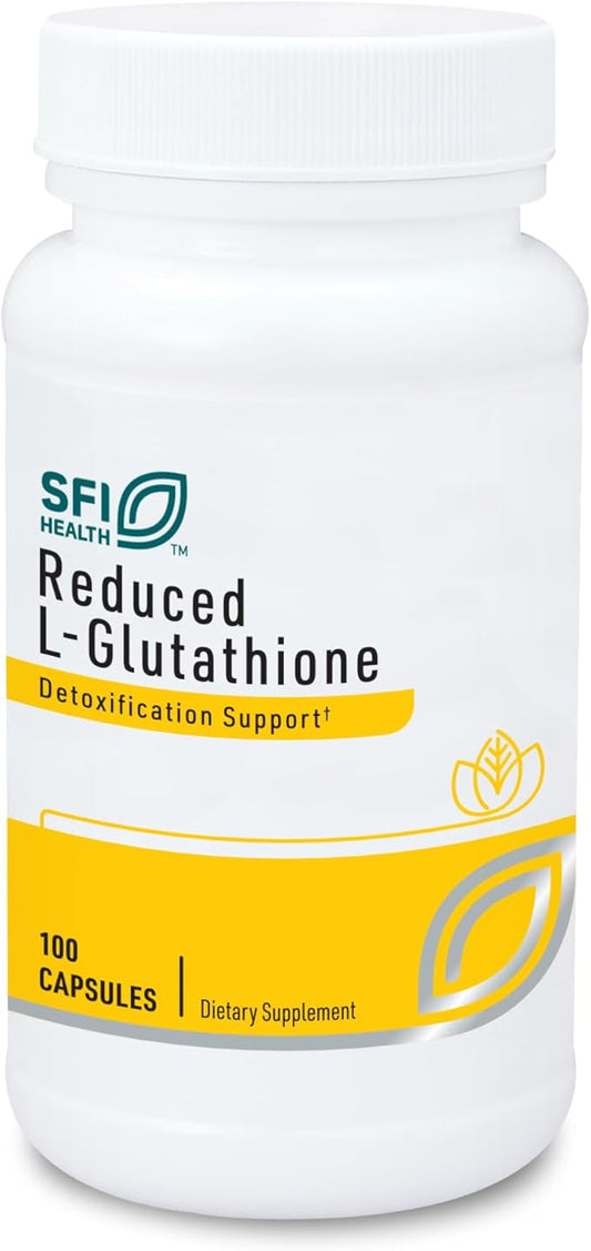 Klaire Labs Reduced L-Glutathione 150 Milligrams (100 Capsules)
