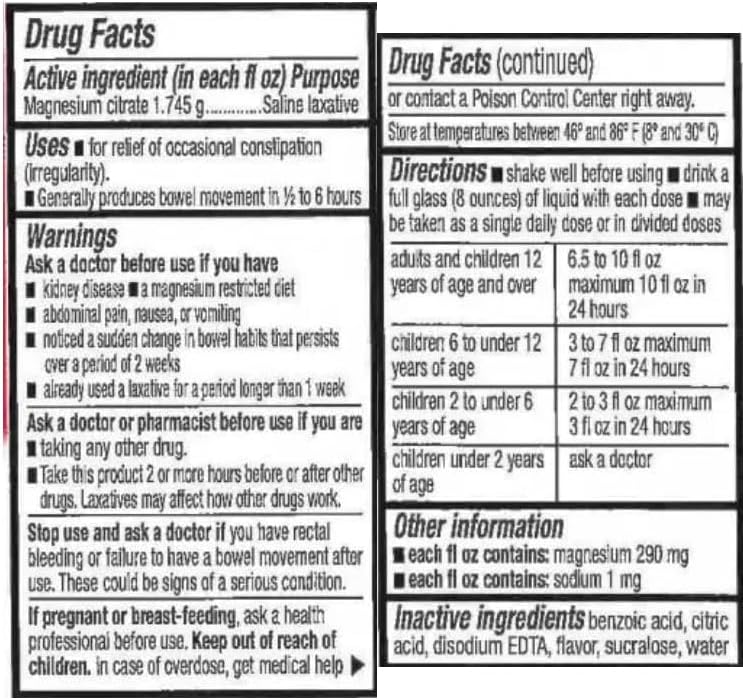 Swan Lemon Magnesium Citrate Oral Solution 10 oz, (3 Pack) + Deal Dave Card