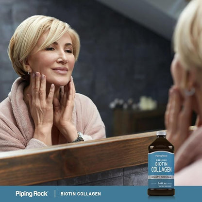 Piping Rock Liquid Collagen and Biotin 16 fl 1 and 3 |
