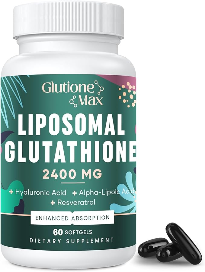 2400MG Liposomal Glutathione 60 Softgels