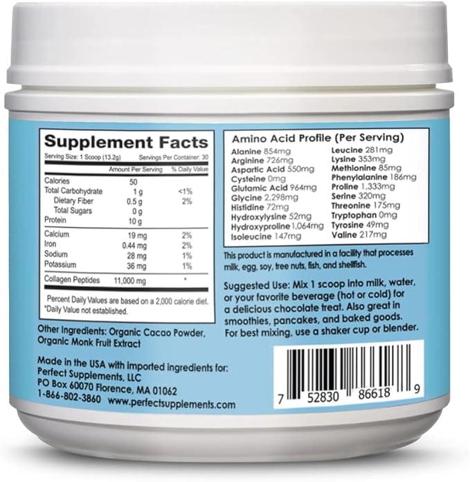 Perfect Supplements - Perfect Hydrolyzed Collagen 396 Grams