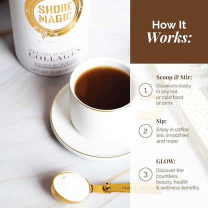 Premium Marine Collagen Powder with Type 14 Stir (10g Each)