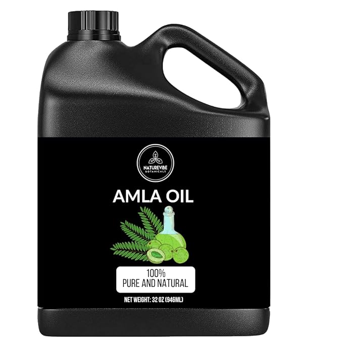 Naturevibe Botanicals Amla Oil 32 Ounces 100% Pure