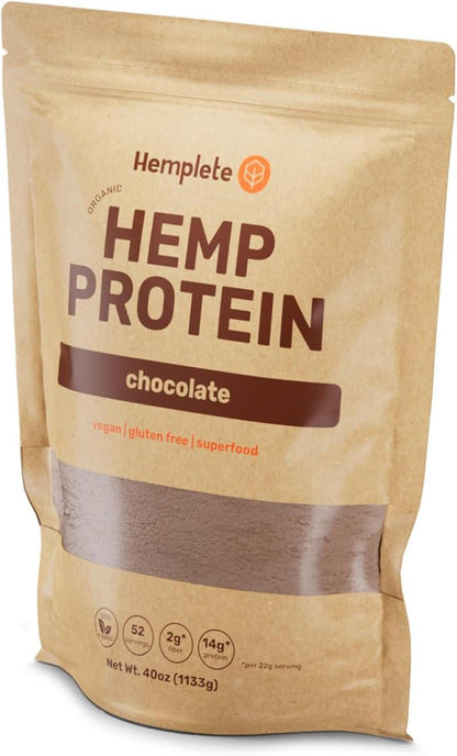 Organic Vegan Hemp Heart Protein Powder, 4 Simple (40oz)