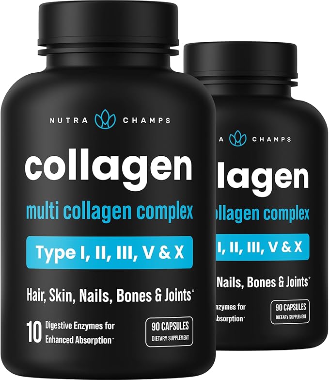 Multi Collagen Pills 180 Capsules (2 Pack)