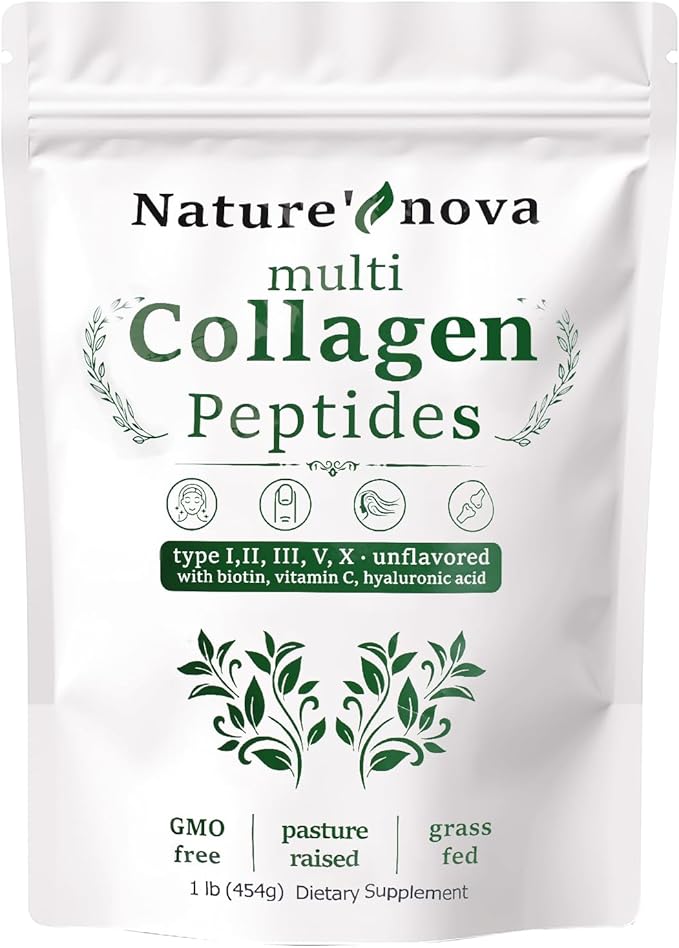 Nature's Nova Multi Collagen Peptides Powder