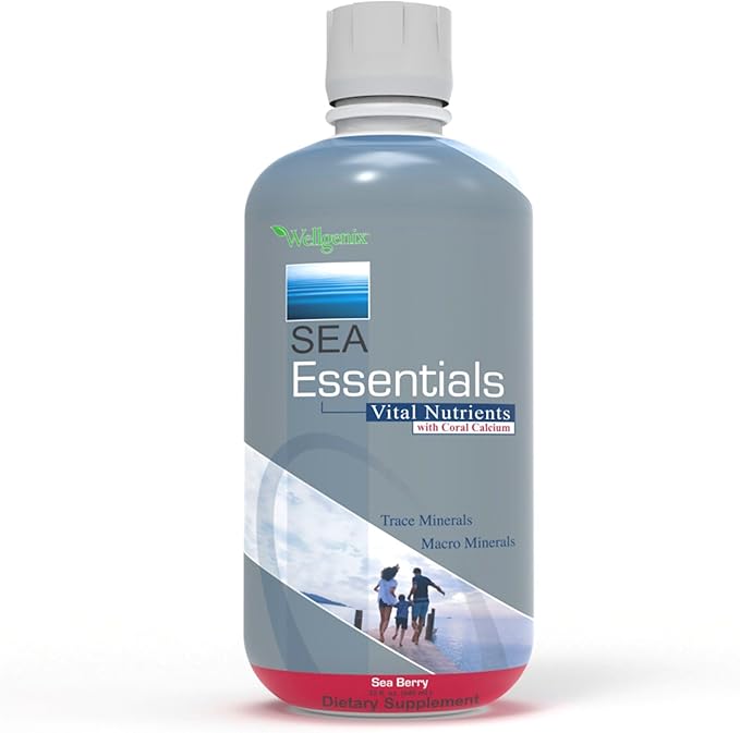Wellgenix Sea Essentials Coral Calcium Liquid 32 Fl (5)