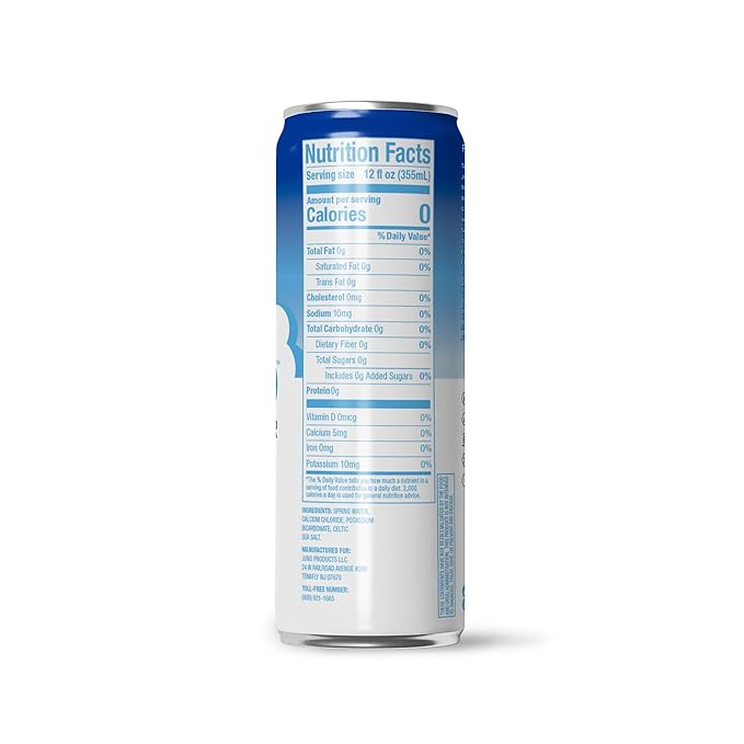 JUNO Cruise Unflavored Still Mineral Water with Celtic Salt, Potassium, and Calcium, Premium Hydration Drink 12 Pack