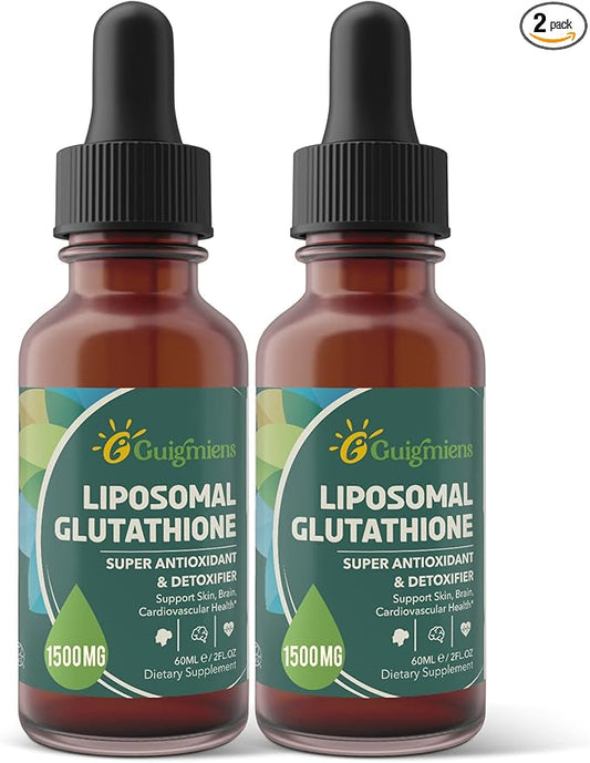 Liposomal Glutathione, Superior Absorption, Liquid Glutathione 4 fl.oz,1500 fl.oz,1500 mg
