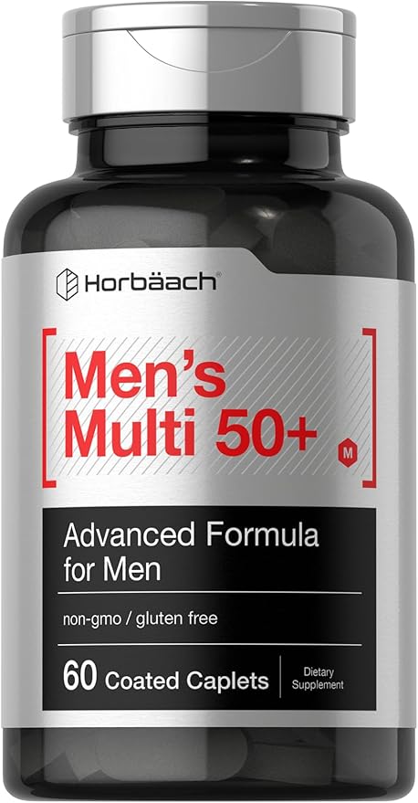 Horbäach Men's Multivitamin 50 Plus 60 Caplets