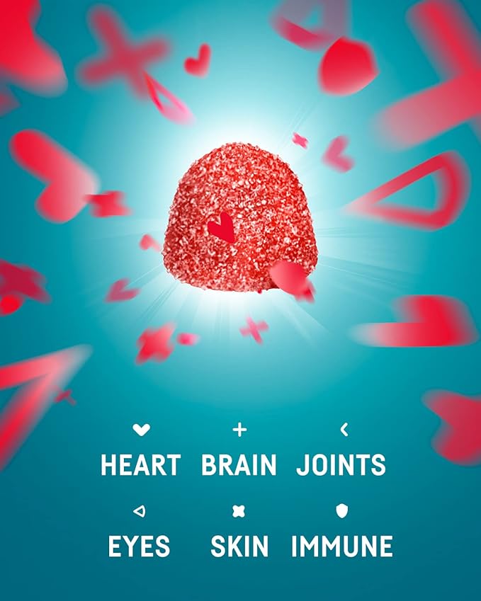 Kori Multi-Benefit Omega-3 Gummies| Heart, Brain,