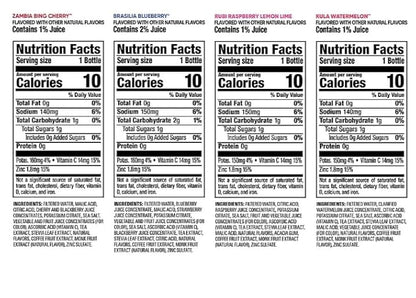 bai Antioxidant Caostal Beverages with Vitamin C Or E Variety Pack Of 15/18 Fl Ounce Net Wt 270 Fl Ounce