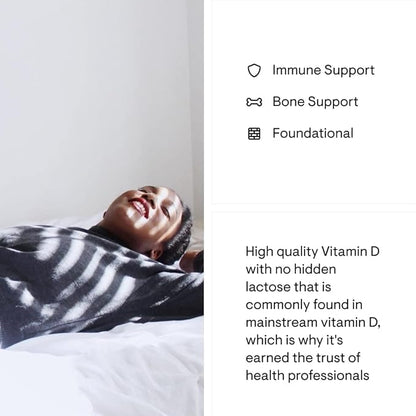 THORNE Vitamin D3 Supplement 1,000 IU 90 Capsules
