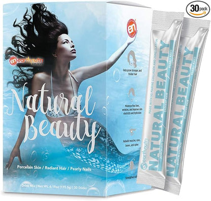 EarthNutri Natural Beauty Marine Collagen Peptides (30 Stick