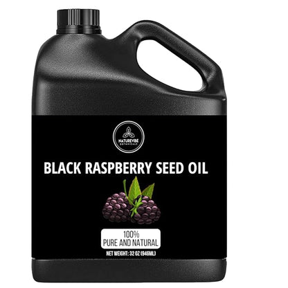 Naturevibe Botanicals Black Raspberry Oil 32 Ounces 100% Pure