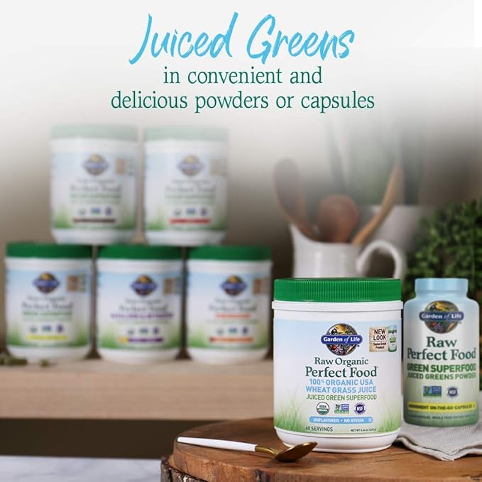Garden of Life Raw 100% Organic 60 Servings 8.46 Oz