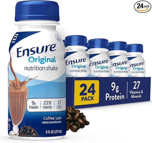 Ensure Original Coffee Latte Nutrition Shake 24 Pack