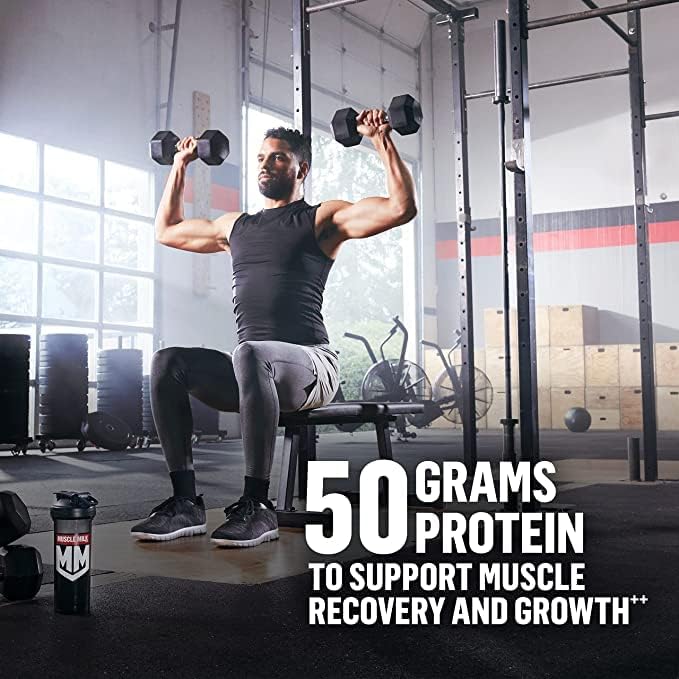 Muscle Milk Pro Series Protein Powder 2 Pound, 11 Servings, 50g Protein, 3g Sugar, 20 Vitamins