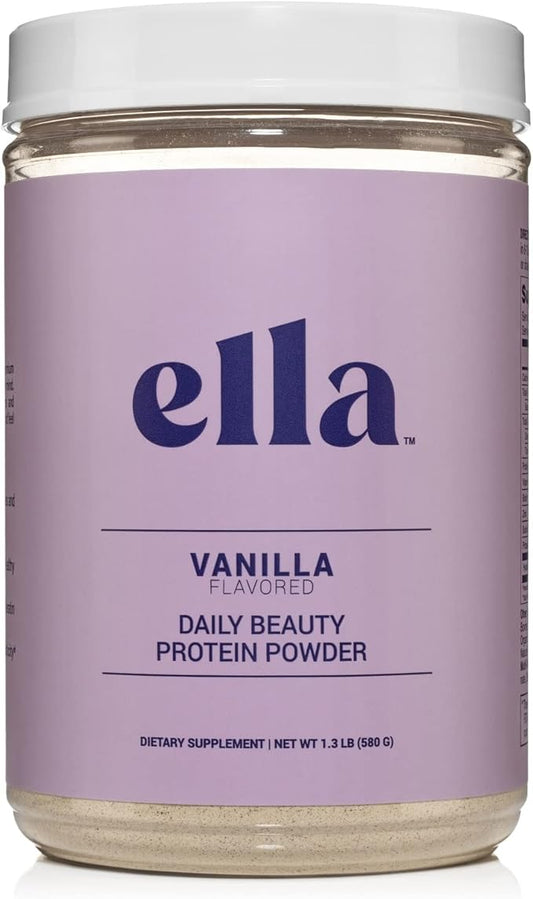 Ella Vanilla Collagen Protein Powder for Women 20 Servings