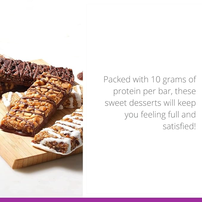 HMR Bar, Iced Oatmeal Protein Bar 10g of 24 Count