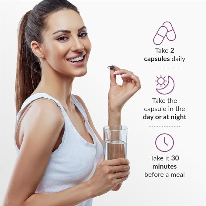 Collagen Peptide Capsules with Hyaluronic Acid, 60 Count 2)