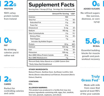 LEGION Whey+ Whey Isolate Protein Powder 30 Servings