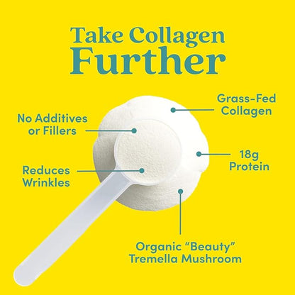 Further Food Vanilla Collagen Peptides Powder, 1 & 3 Protein, 10.37 oz