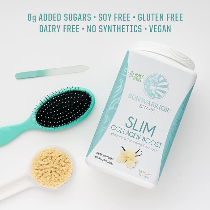 Sunwarrior Slim Collagen Peptides Powder 750 Gram 30 SRV