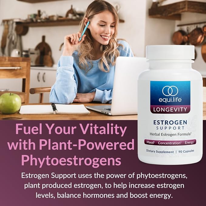 Equilife - Estrogen Support, Herbal Hormone (90 Capsules)