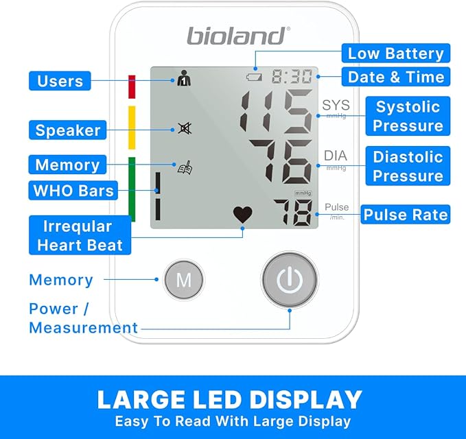 Blood Pressure Machine with Extra Large 2005