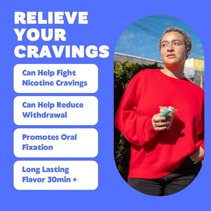 Quit-NIC Infused Flavored Toothpicks to Help 20 Count 5)