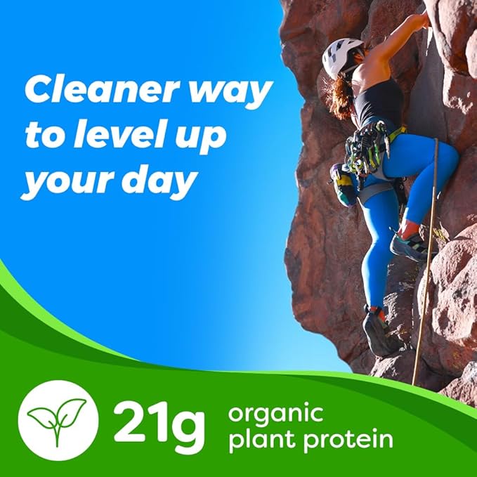 Orgain Organic Protein and Superfoods Plant Based Protein Powder, Vanilla Bean, 2.7 lbs