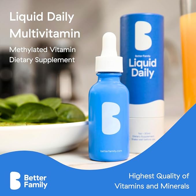 Better Family - Liquid Daily Multivitamin 2oz (60 (60 ml)